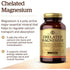 Solgar Chelated Magnesium 400mg as Magnesium Glycinate and Oxide 100 Tablets