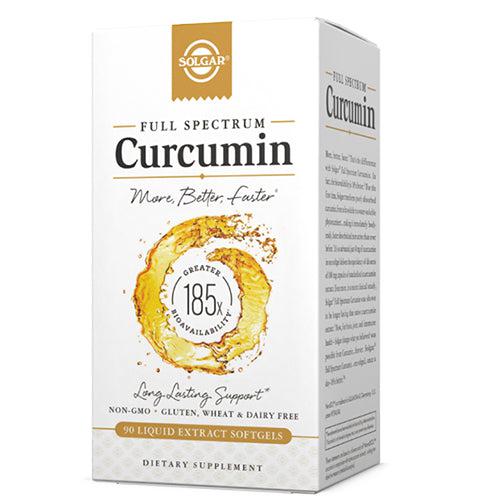 Solgar FULL SPECTRUM CURCUMIN Liquid Extract 90 Softgels