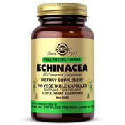 Solgar Full Potency Herbs Echinacea Herb Extract 100 Vegetable Capsules