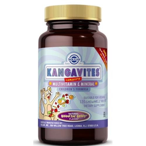 Solgar KANGAVITES Complete Multivitamin & Mineral Children's Formula 120 Chewable Tablets