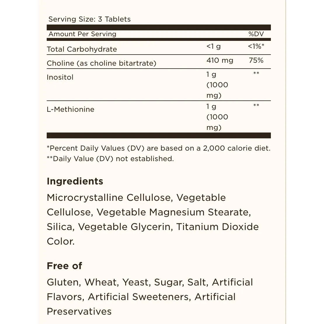 Solgar Lipotropic Factors 100 Tablets - For Liver Support - Vegan Gluten Free Dairy Free