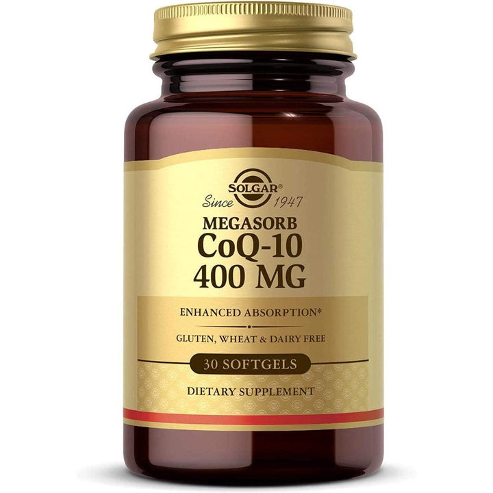 Solgar Megasorb CoQ-10 400mg 30 Softgels