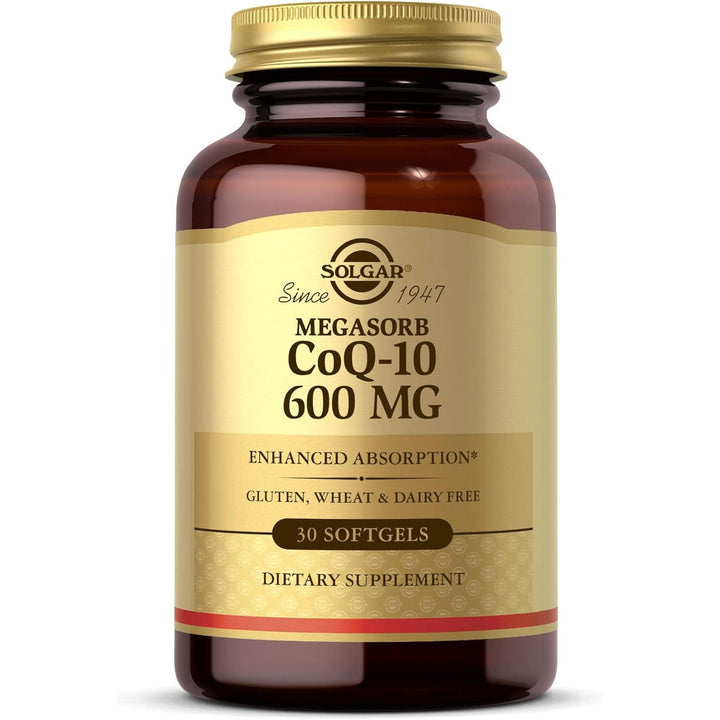 Solgar Megasorb CoQ-10 600mg 30 Softgels