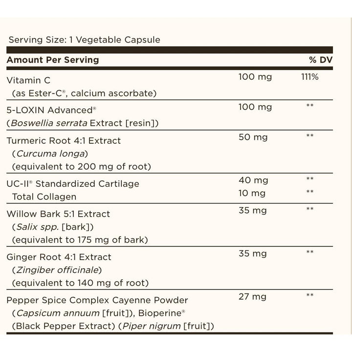 Solgar No. 7 Joint Support 30 Vegetable Capsules