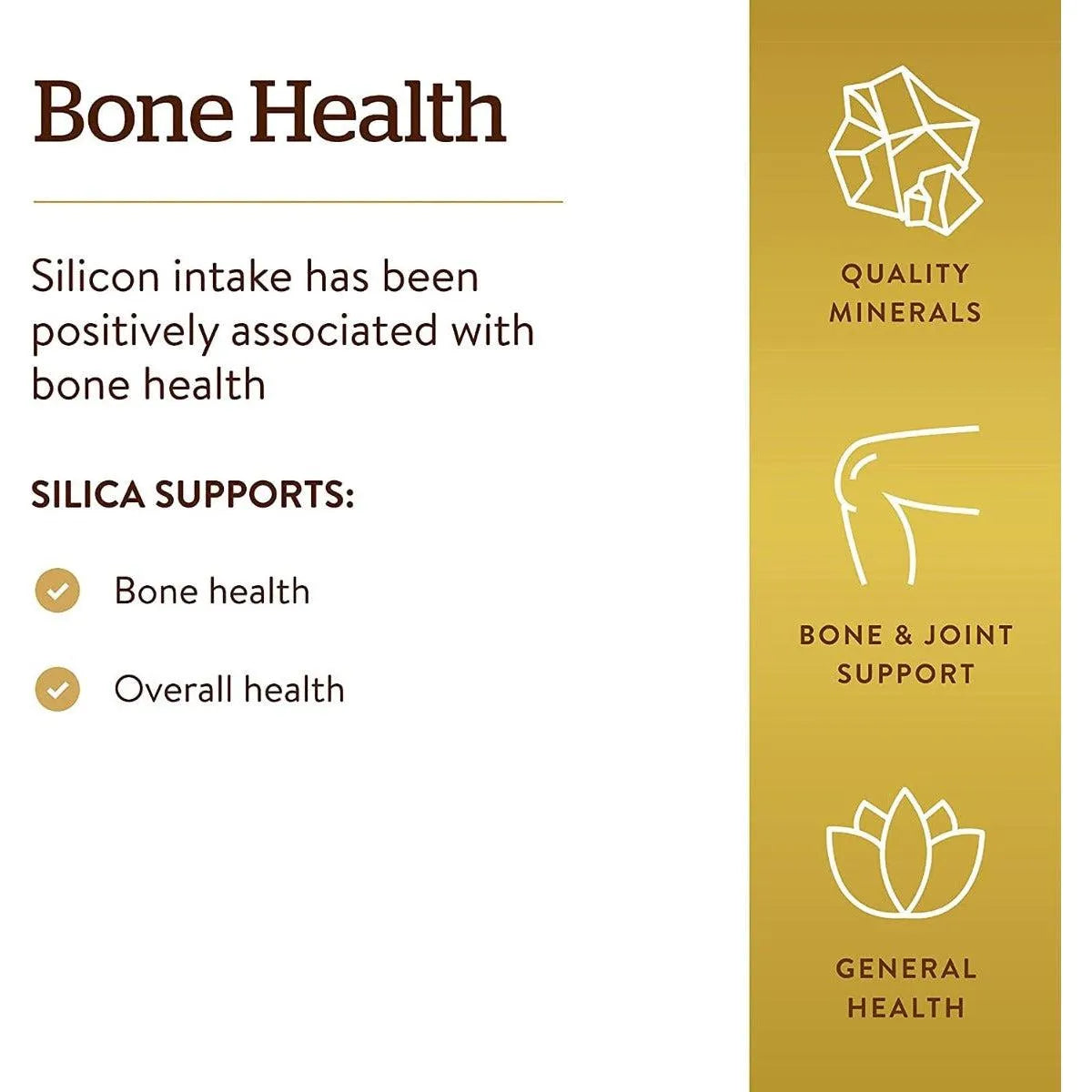 Solgar Oceanic Silica from Red Algae Elemental Silicon 100 Vegetable Capsules