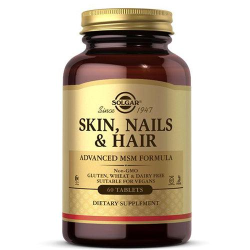 Solgar Skin, Nails & Hair Advanced MSM Formula Vegan 60 Tablets