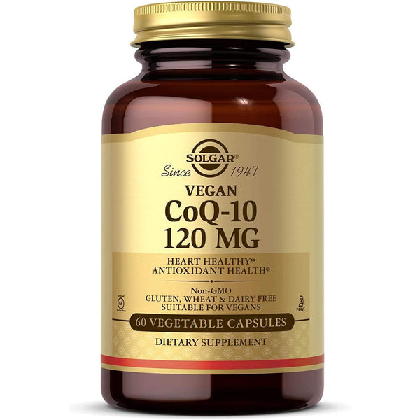 Solgar Vegan CoQ-10 120 MG 60 Veg Capsules