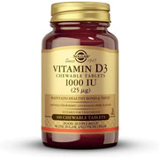 Solgar Vitamin D3 1000 IU 100 CHEWABLE TABLETS