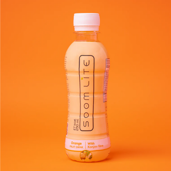 Soom Lite Konjac Fibre Orange Fruit Drink – 250ml