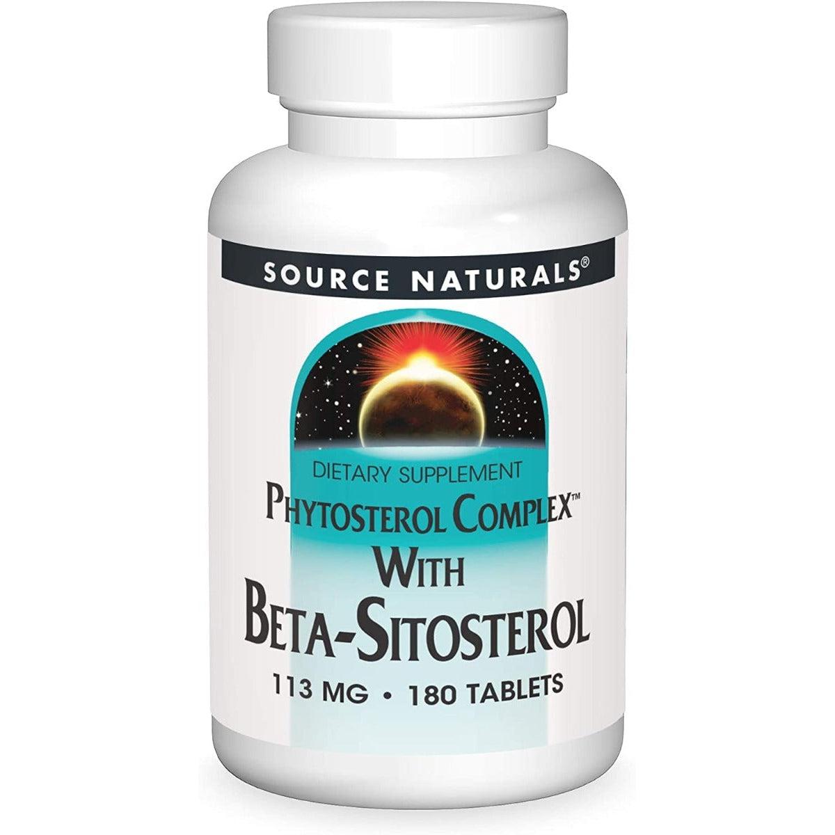 Source Natural Beta Sitosterol 180 tablets