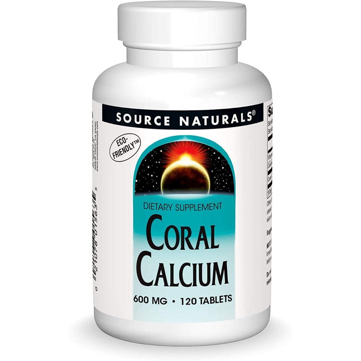 Source Natural Coral Calcium 120 tablets