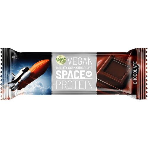 Space Protein Vegan Dark Chocolate Gluten Free 40g