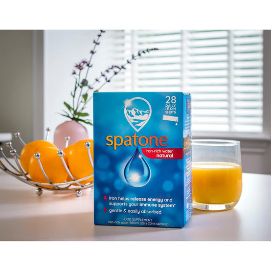 Spatone 100% Natural Liquid Iron Vegan (28 x 25 mL sachets)