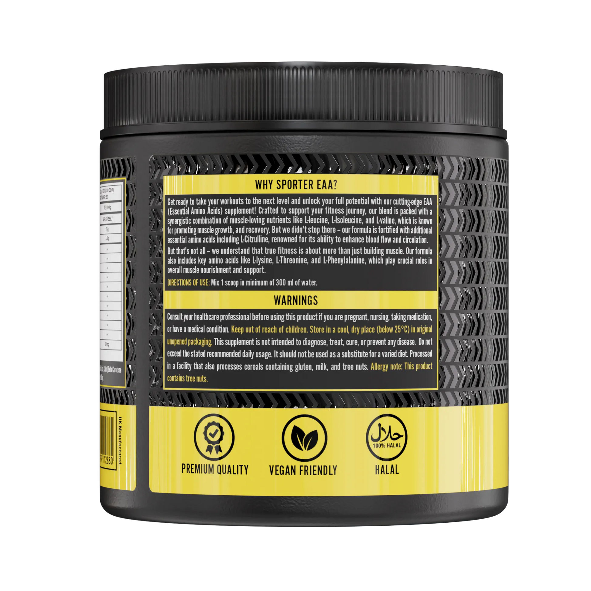 Sporter Advanced EAA Sour Apple Flavor 375g