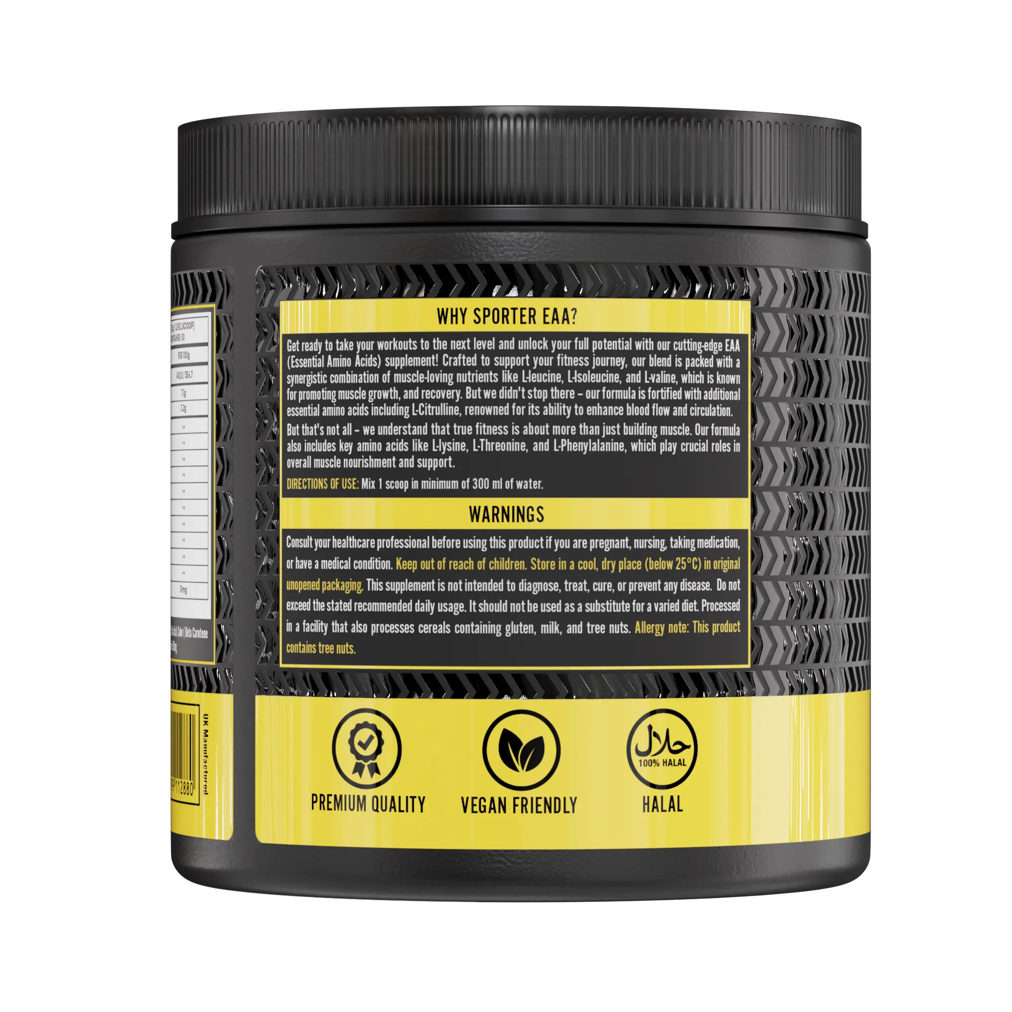 Sporter Advanced EAA Sour Apple Flavor 375g