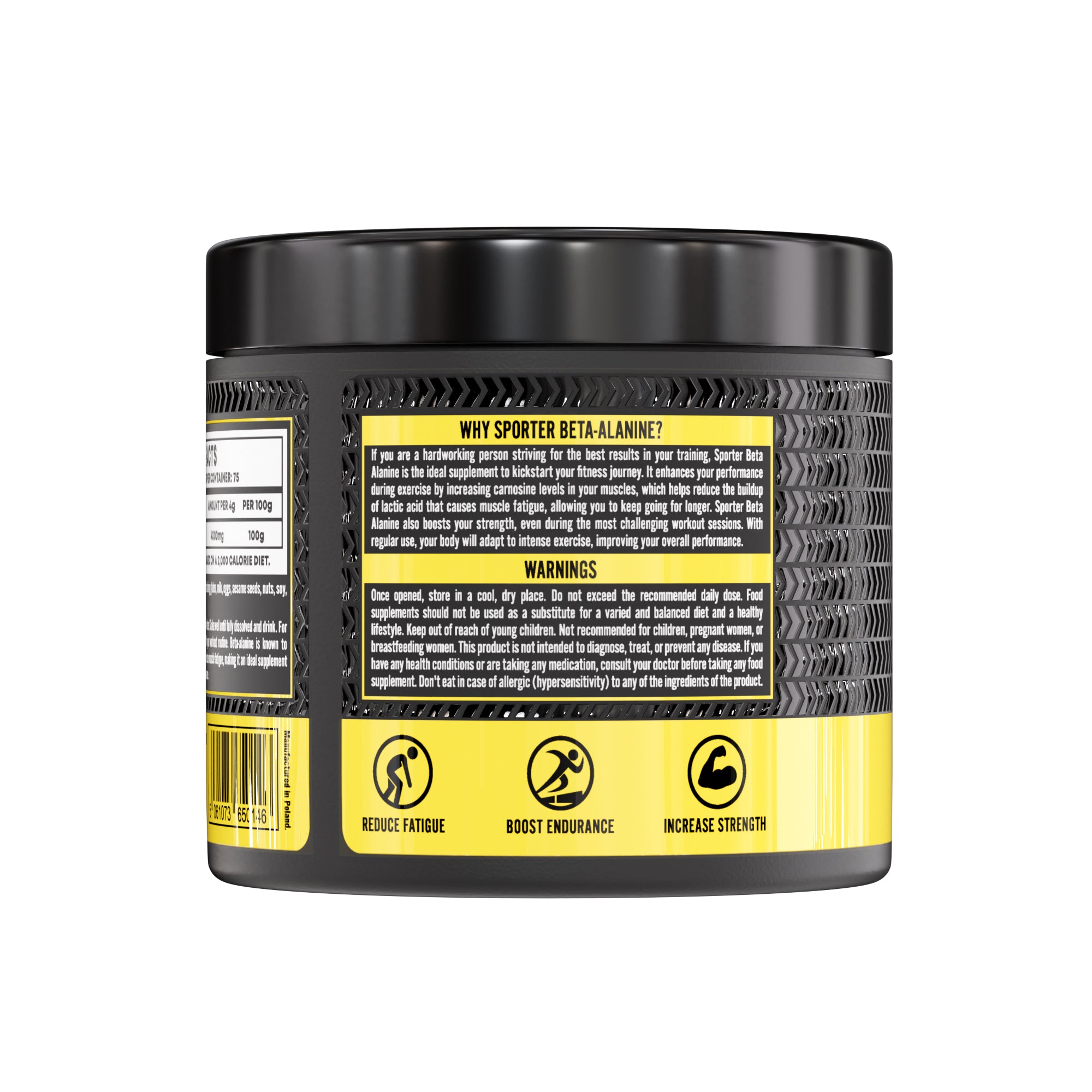 Sporter Beta Alanine Powder UNFLAVOURED 300g