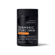 Sports Research C3 Turmeric Curcumin with Black Pepper BioPerine powder 60 Softgels