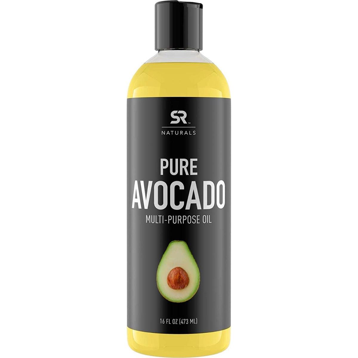 Sports Research Pure Avocado Oil 473 ml Multi-Purpose For Skin and Hair 473ml