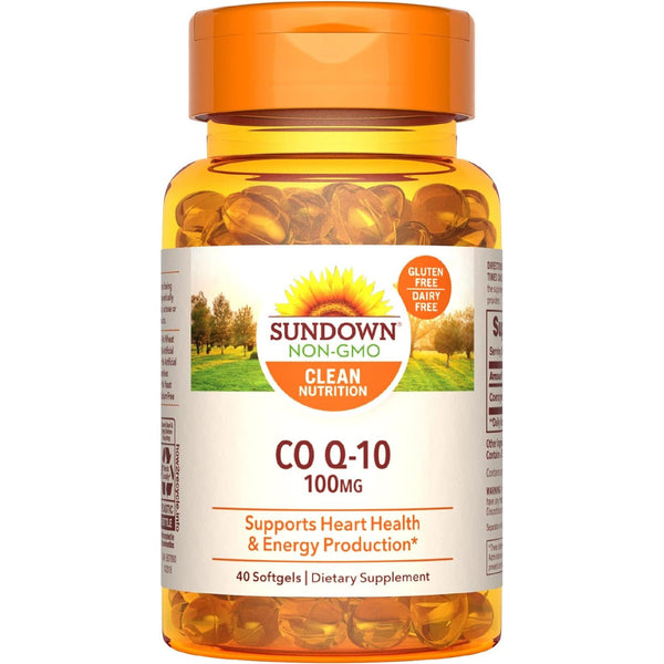 Sundown CoQ10 100mg 40 Softgels