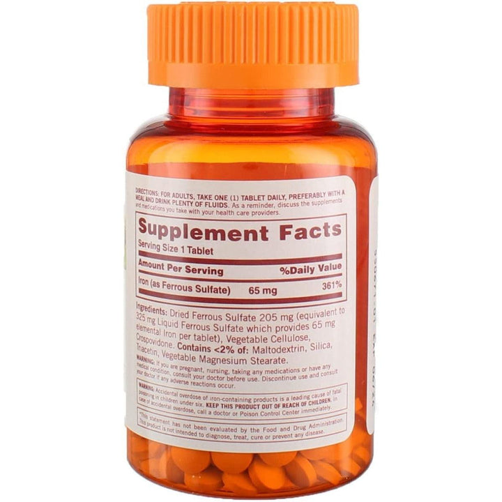 Sundown Essential Iron 65 MG | 120 Tablets