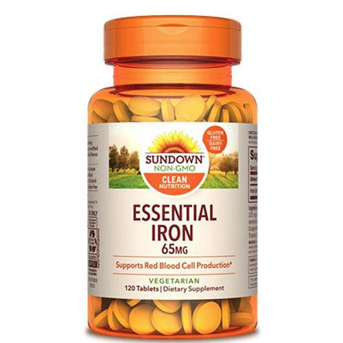 Sundown Essential Iron 65 MG | 120 Tablets