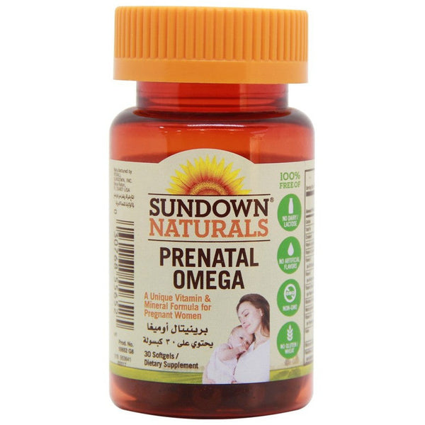 Sundown Naturals Prenatal Omega 30cap