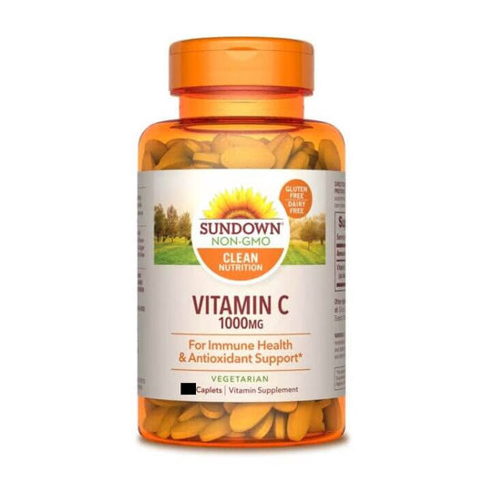 Sundown Vitamin C 500 mg Ascorbic Acid 100 Vegetable Tablets