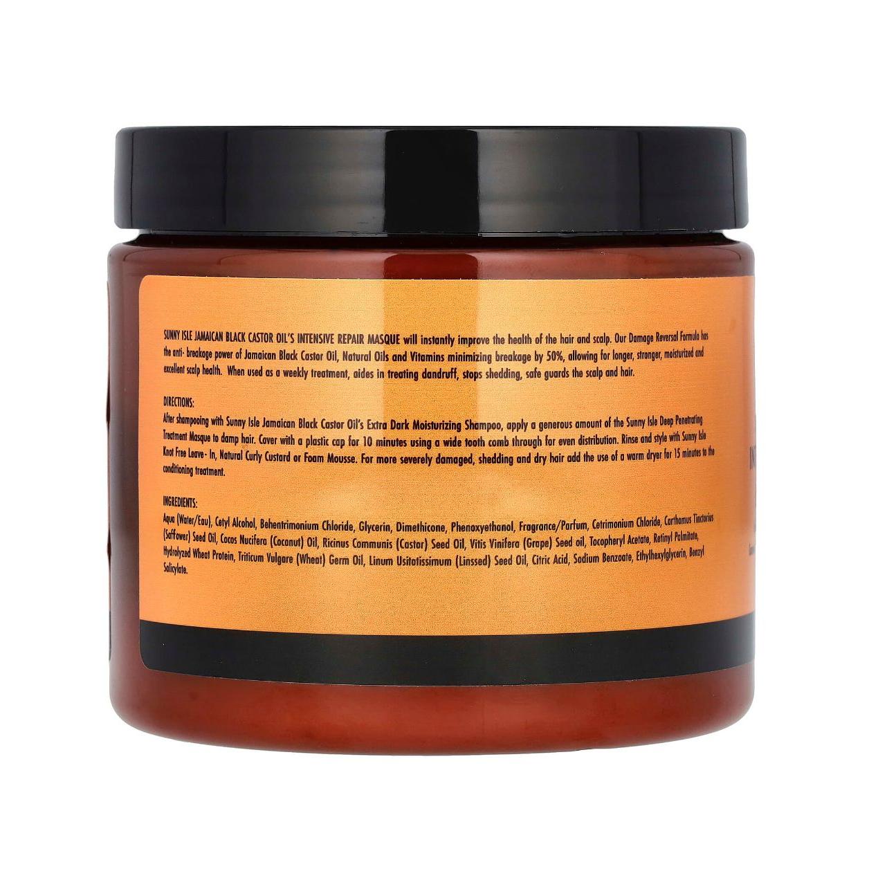 Sunny Isle Jamaican Black Castor Oil Intensive Repair masque (16oz)