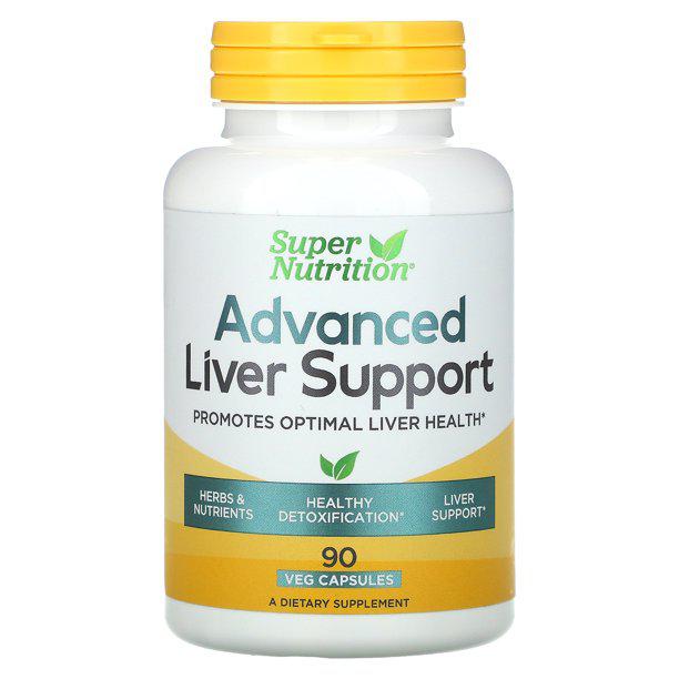 Super Nutrition Advanced Liver Support 90 Veg Capsules
