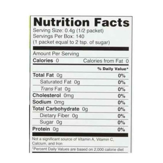 SweetLeaf Organics Stevia Sweetener 35 Pcs