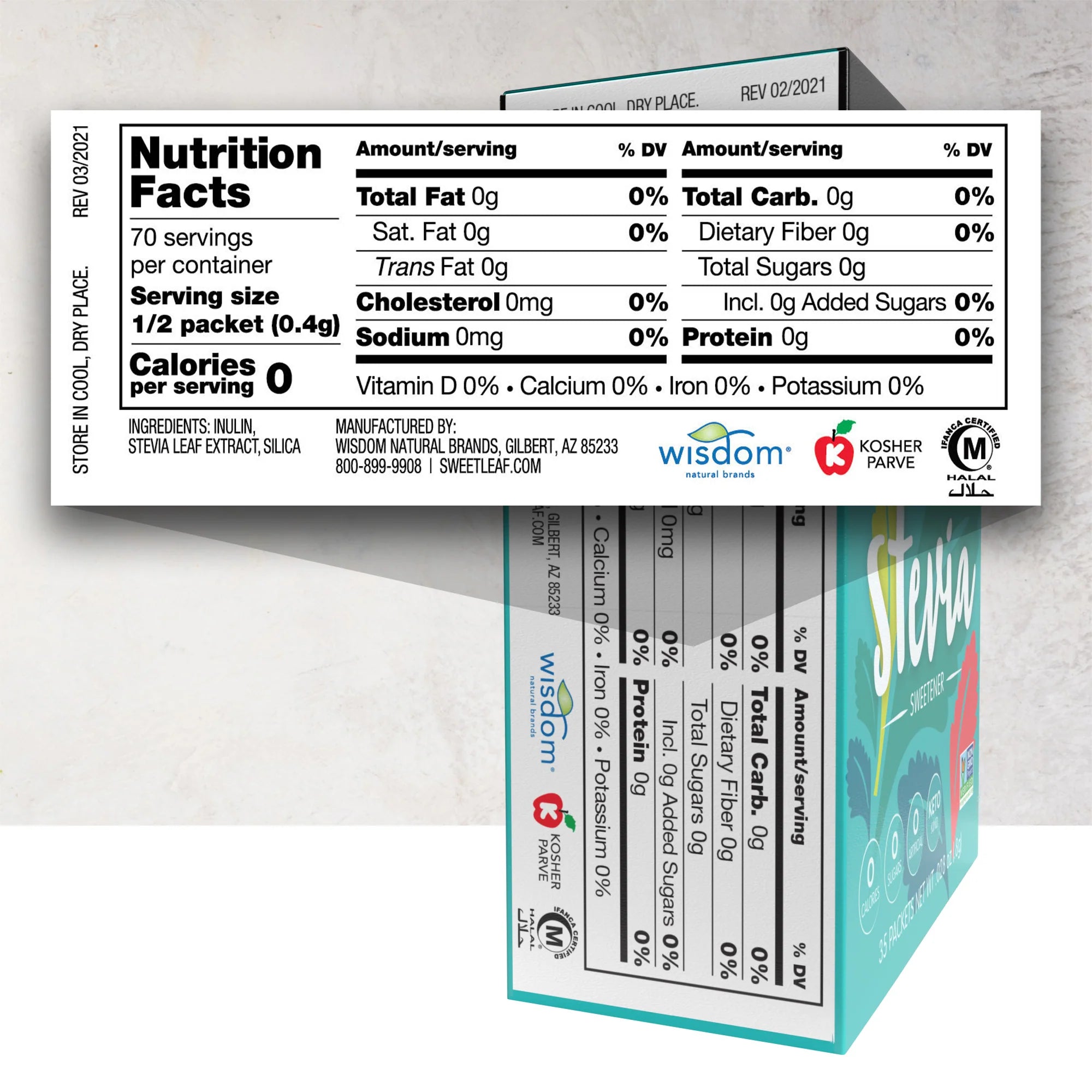 SweetLeaf Stevia 35 Packets