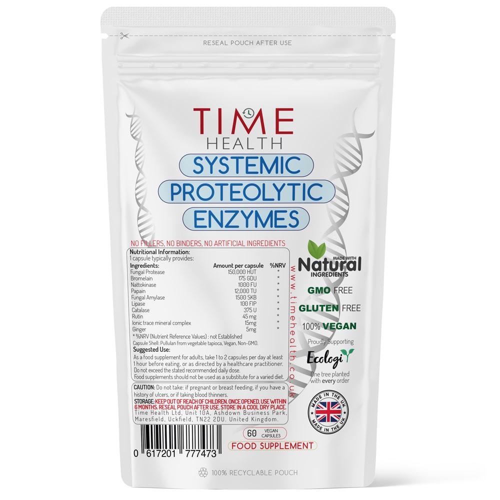 Systemic Proteolytic Enzymes 60 Capsules