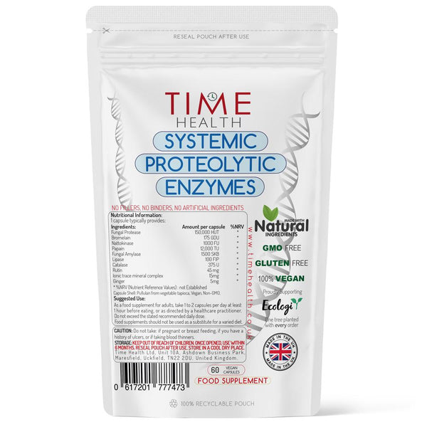 Systemic Proteolytic Enzymes 60 Capsules