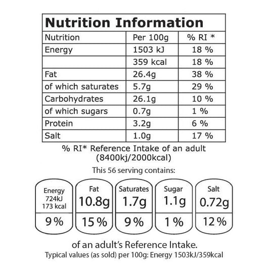 Temole Avocado Chips Nacho Cheese Oven Baked Gluten Free 56g