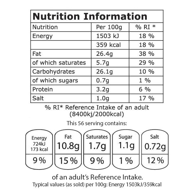 Temole Avocado Chips Nacho Cheese Oven Baked Gluten Free 56g