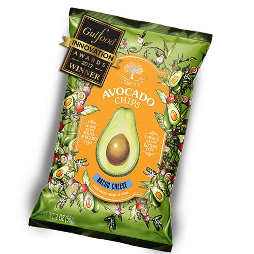 Temole Avocado Chips Nacho Cheese Oven Baked Gluten Free 56g