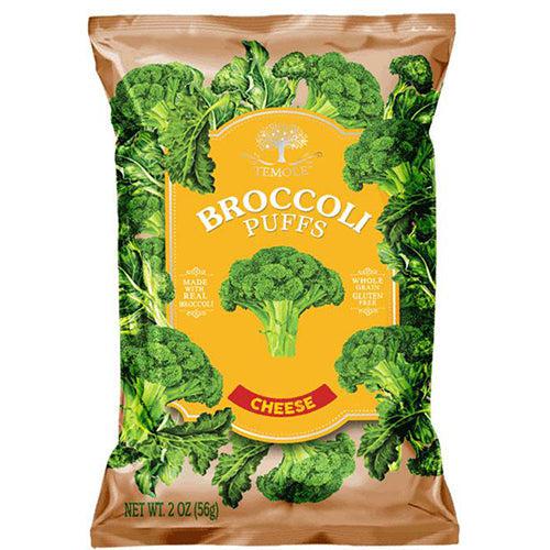 Temole Broccoli Puffs Chips Cheese Gluten Free 56g