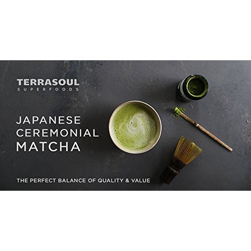 Terrasoul Organic Matcha Powder Ceremonial Grade 60g