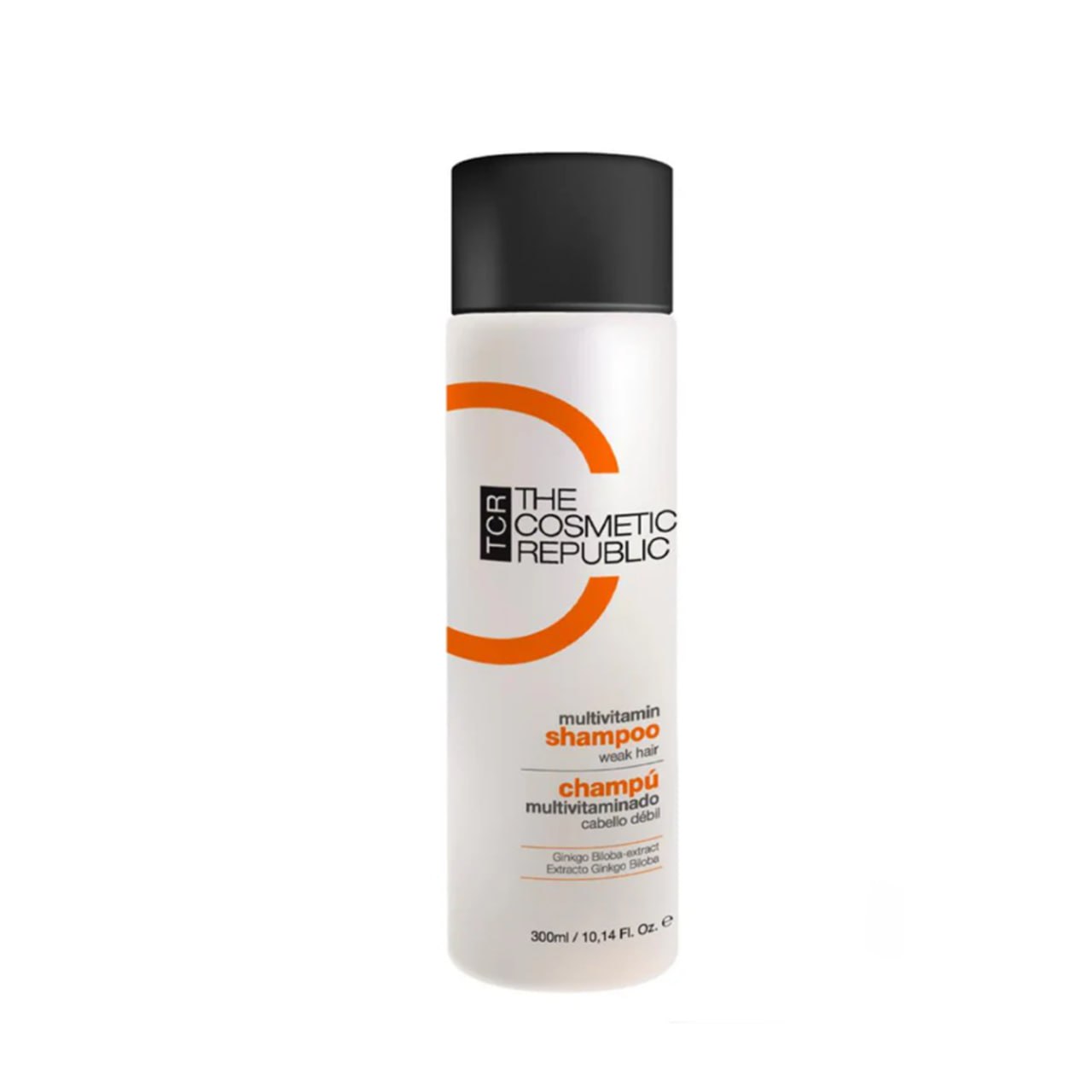 The Cosmetic Republic Shampoo Multivitaminico per Capelli Deboli Free of Parabens and Sulphates 300 ml