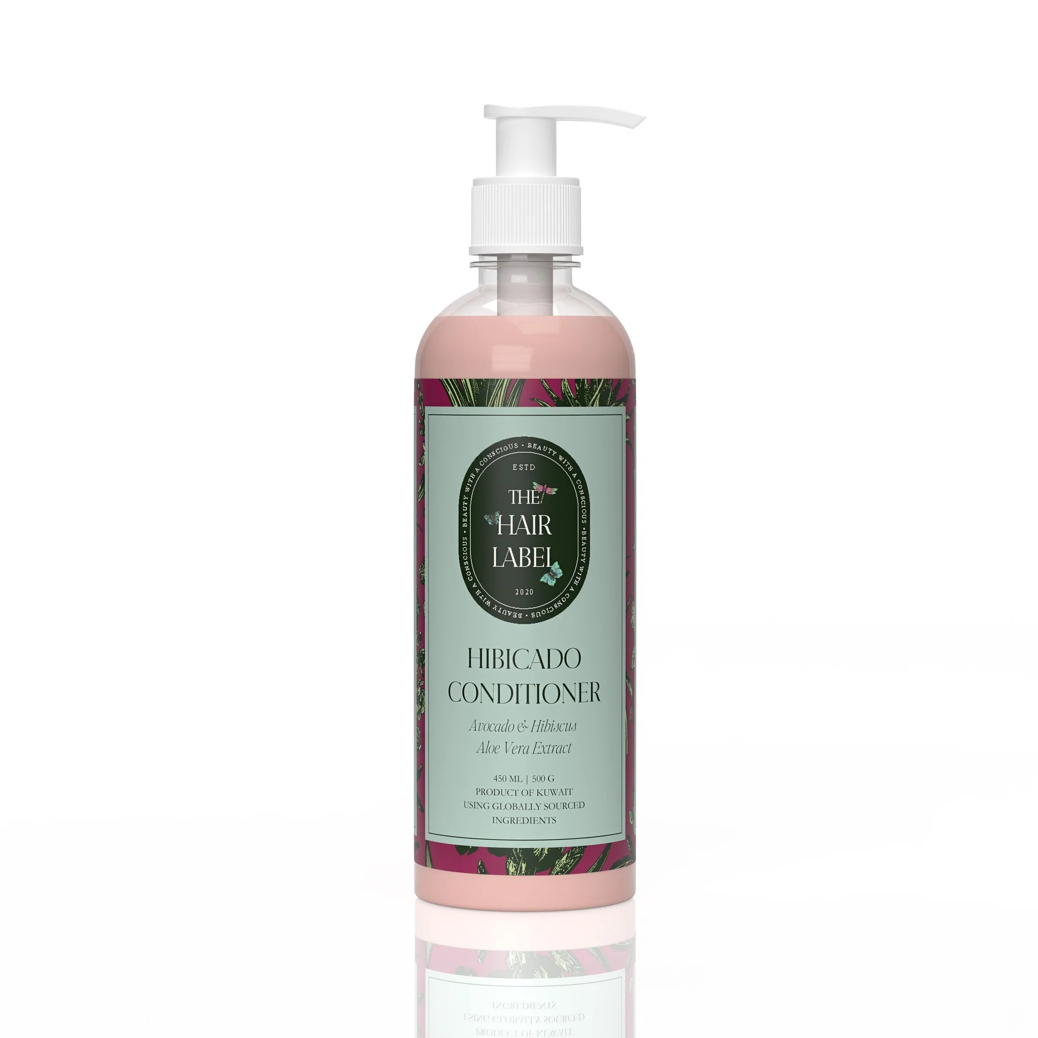 The Hair Label Hibicado Hair Conditioner Free of Parabens Sulfates and Silicones 500 ml