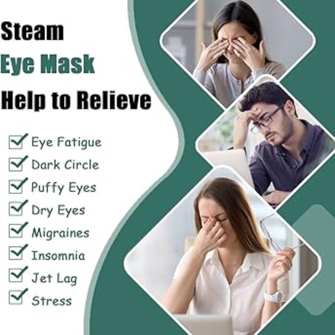 TheMoreCare Steam Warming Eye Masks Chamomile 5pcs