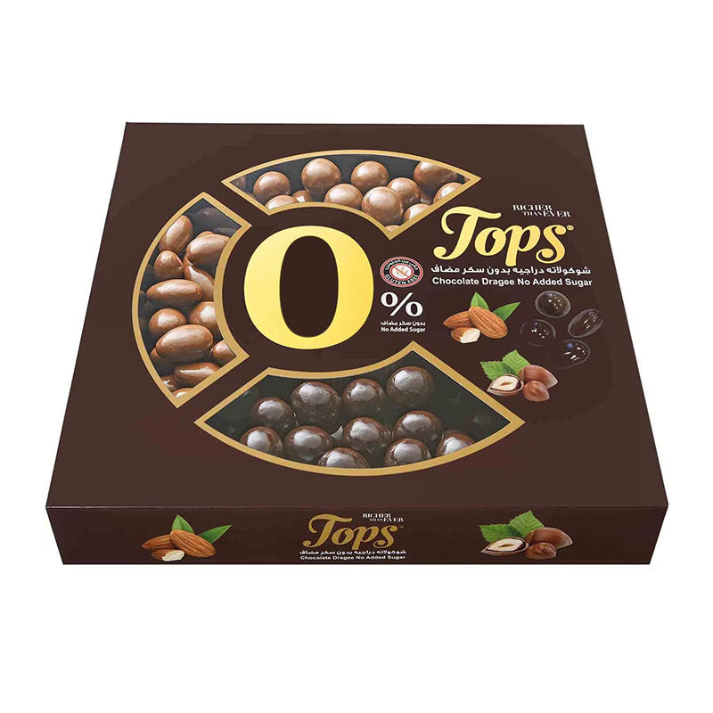 Tops Sugar-Free Almond and Hazelnut Dragees 400g