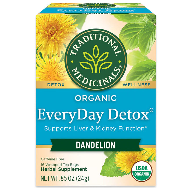 Traditional Medicinals Organic EveryDay Detox Dandelion Tea 16 bags