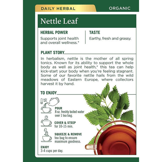 Traditional Medicinals Organic Nettle Leaf 16 Tea Bags