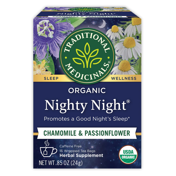 Traditional Medicinals Organic Nighty Night Tea For A Good Night’s Sleep 16 bags