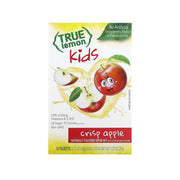 True Lemon Kids Crisp Apple Powdered Drink Mix for Kids with Vitamins No Preservatives, No Artificial Flavors, Low Sugar 10 Packets