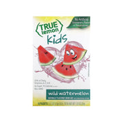 True Lemon Kids Wild Watermelon Powdered Drink Mix for Kids with Vitamins No Preservatives, No Artificial Flavors, Low Sugar 10 Packets