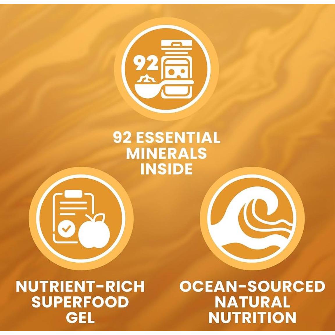 True Sea Moss Natural Superfood From The Sea, Mango & Pineapple 473g