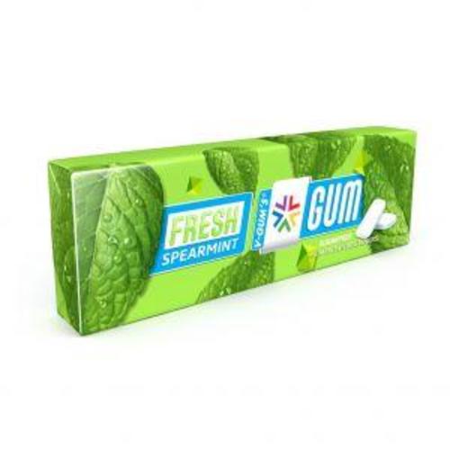 V-Gum's Sugar Free Fresh Spearmint Gum 14g