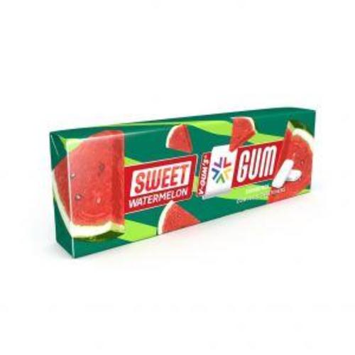 V-Gum's Sugar Free Fresh Watermelon Gum 14g